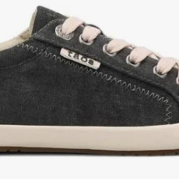 Taos Star Shoes Canvas Charcoal Size 8.5 Without Tags / Without Box NEW - Picture 7 of 7
